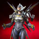The second stage of Valkyrie's Prestige Skin, the Apex Interceptor, from the Neon Network Collection Event.